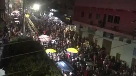 Baile funk no bairro Aarão Reis, na Região Norte de Belo Horizonte