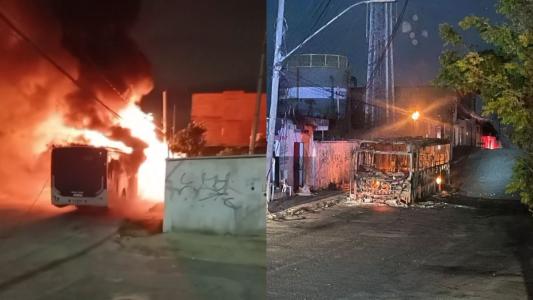 Criminosos de facção incendeiam ônibus e mandam recado: 'Vamos queimar BH inteira'