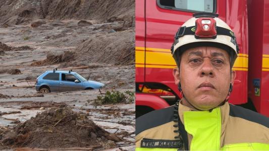 Bombeiro relembra desastre de Mariana e revela tristeza por vítima não encontrada
