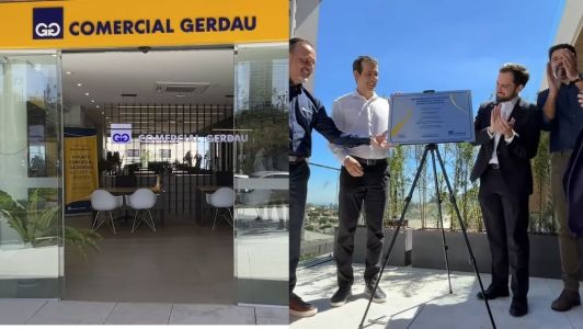 Gerdau inaugura primeira loja conceito em BH de distribuição de produtos em aço