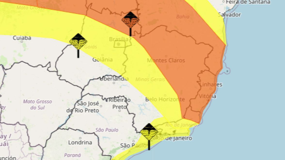 Previsão do tempo: Inmet emite 'combo' de alertas de chuva para MG; veja locais afetados