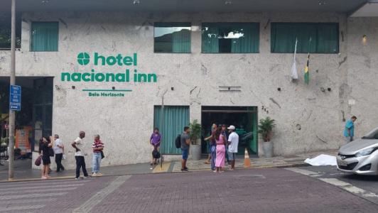 Mãe e filha morrem após caírem do 10º andar de hotel no Centro de BH