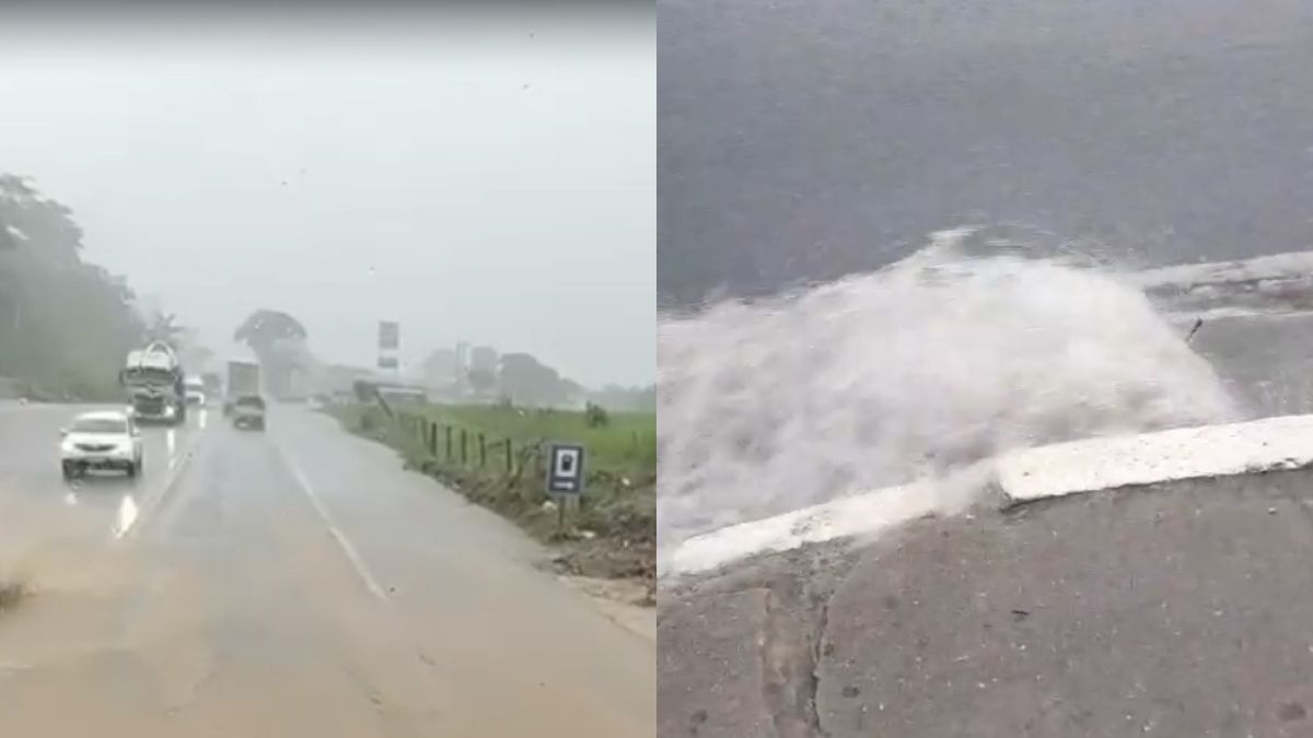 Vídeo: veja imagens da chuva extremamente forte que atinge BH nesta quarta (17)