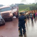 Vídeo: engavetamento com dez veículos na BR-040 deixa rastro de destruição em Congonhas