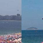 Empresa proprietária do avião que caiu no mar do Rio será autuada, diz prefeitura