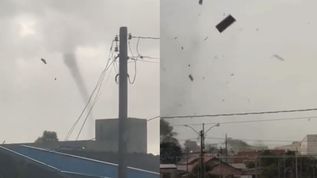 Tornado na Grande Curitiba deixa feridos, danifica 350 casas e impacta 1,2 mil pessoas