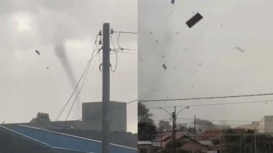 Tornado na Grande Curitiba deixa feridos, danifica 350 casas e impacta 1,2 mil pessoas