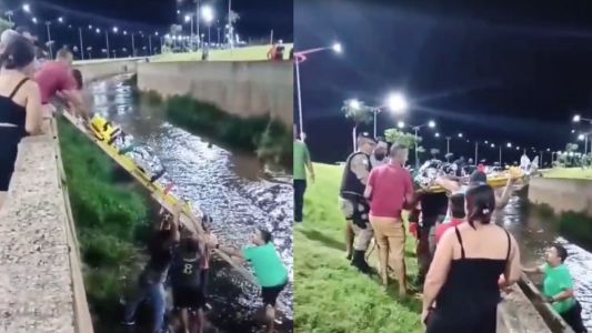 Homem cai em córrego durante tentativa de selfie no Triângulo Mineiro e mobiliza resgate