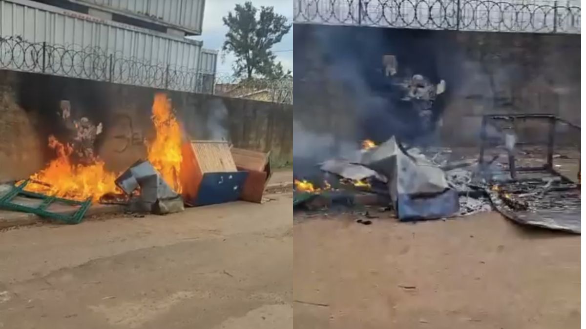 Vídeo: homem coloca fogo em casinhas de cães de rua e revolta a população em Nova Lima