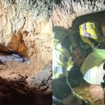 Vídeo: bombeiros resgatam cadela prenha soterrada após deslizamento em Ribeirão das Neves