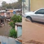 Vídeo: chuva causa alagamentos e assusta população na Grande BH nesta quinta-feira (30)