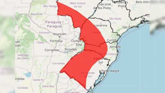 Ciclone extratropical: veja lista das 725 cidades sob alerta vermelho de tempestade