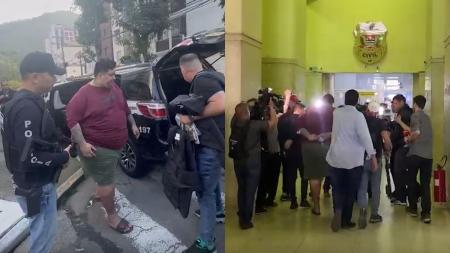 Veja vídeo da prisão de 'Fofão', suspeito de atuar no crime