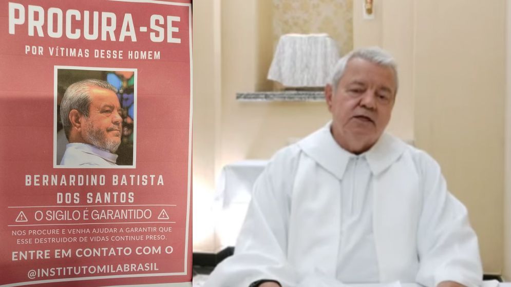 Caso padre Bernardino: campanha busca incentivar denúncias de novas vítimas de abuso