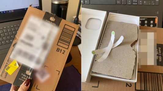 Mulher compra iPhone pela internet, recebe pedaço de pedra e tem reembolso negado