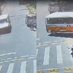 Vídeo: van escolar perde os freios, bate em muro e deixa crianças feridas em BH