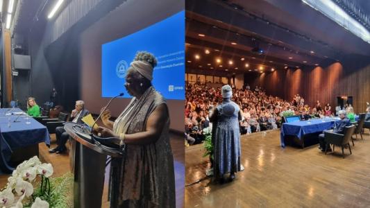 Conceição Evaristo é homenageada com título de Doutora Honoris Causa da UFMG