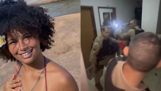 A jovem Thainara Vitória morreu após abordagem policial em Governador Valadares