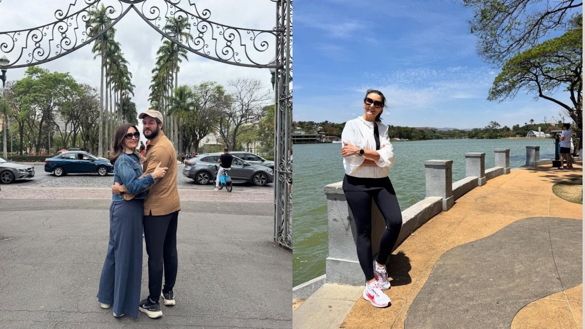 Fátima Bernardes e Túlio Gadelha em BH: veja os pontos turísticos visitados pelo casal