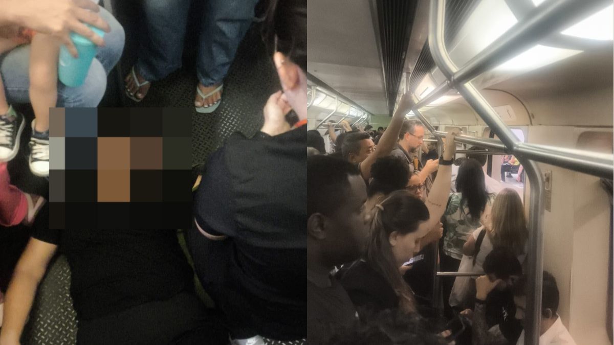 Passageira passa mal e desmaia após problemas técnicos no metrô de BH