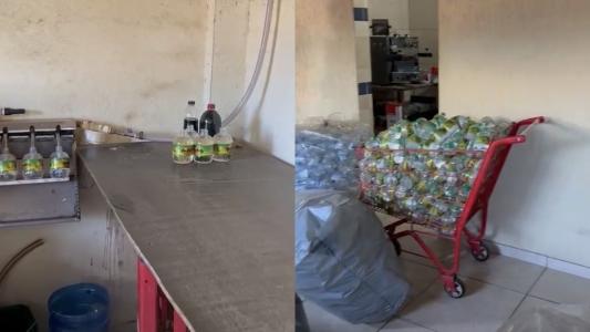 Homem é preso suspeito de produzir cachaças falsificadas em casa no Barreiro, em BH