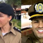 Major da PM se emociona no velório de cabo morto: 'Esse militar continua sendo nosso'