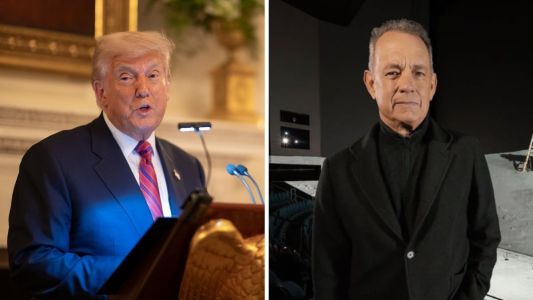 Donald Trump comemorou cancelamento de cerimônia que homenagearia Tom Hanks