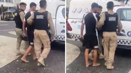 Ambulante foi preso ao tentar aplicar golpe da maquininha a dois turistas no Rio