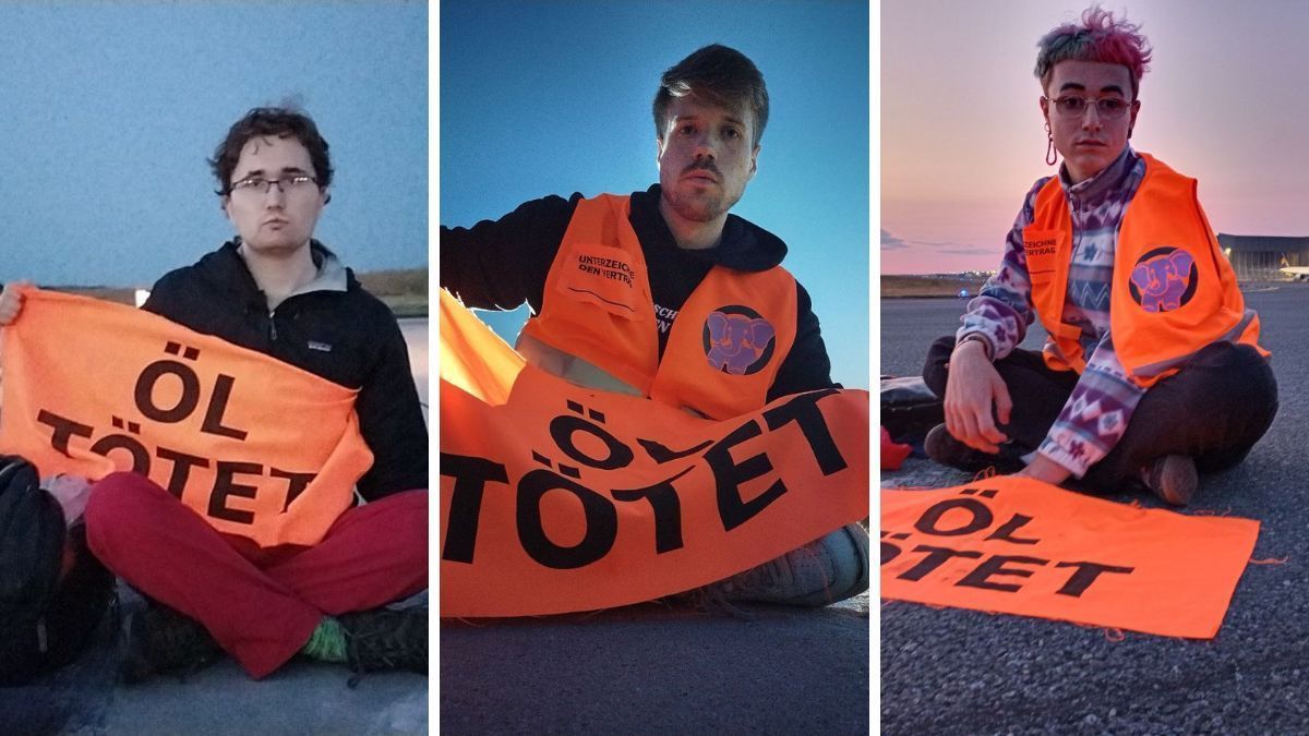 Protesto no principal aeroporto da Alemanha interrompe tráfego aéreo e deixa 8 presos