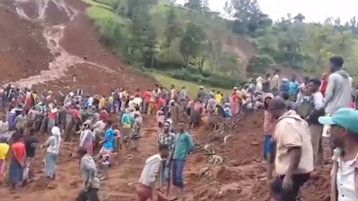 Deslizamento de terra deixa 247 pessoas mortas na Etiópia