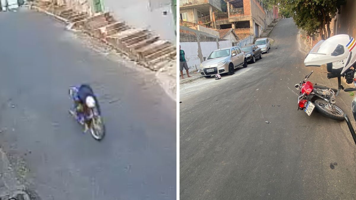 Motociclista morre durante tentativa de fuga da polícia em BH; veja vídeo
