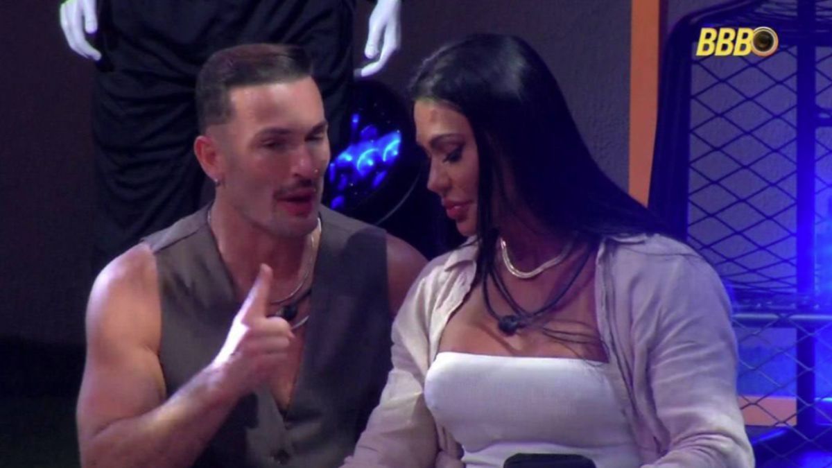 BBB 25: Diego Hypólito desabafa com Gracyanne Barbosa e dispara: 'Individualistas'