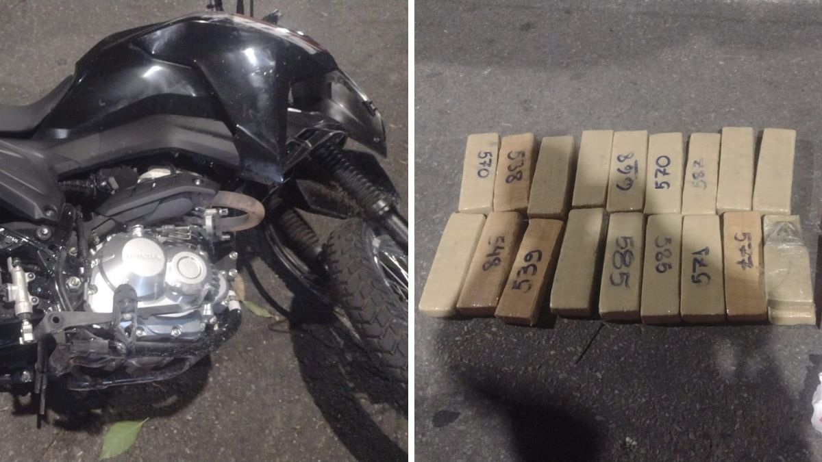 Homem morre após bater em árvore em BH; moto estava carregada de drogas