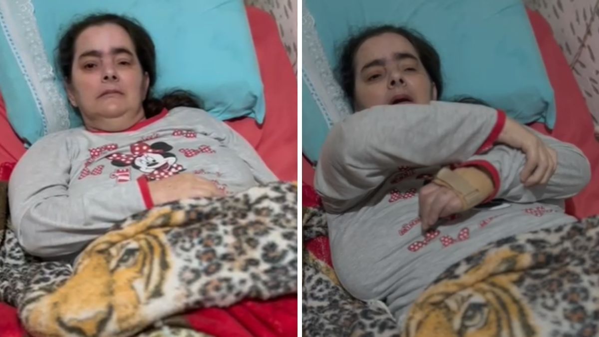 Mulher acamada denuncia interrupção de fisioterapia por parte de prefeitura em MG: 'Estou atrofiando'