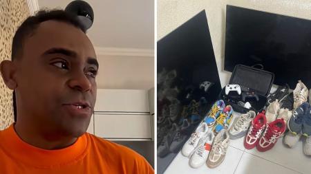 Casa foi furtada enquanto ele estava em um show