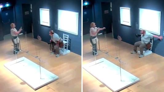 Homem quebrou a 'Cadeira de Van Gogh'