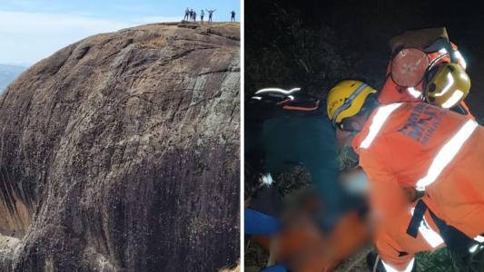 Mulher era praticante experiente de rapel e caiu de altura de quase 100 metros