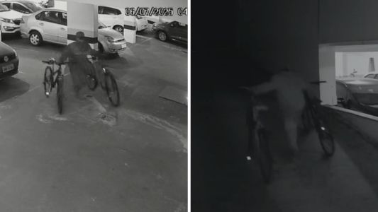 Homens invadiram garagem de condomínio