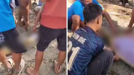 Homem é engolido por cobra na Indonésia