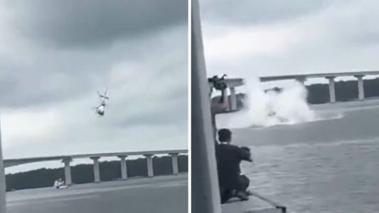 Helicóptero caiu na Malásia