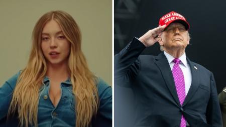 Donald Trump elogiou a atriz Sydney Sweeney