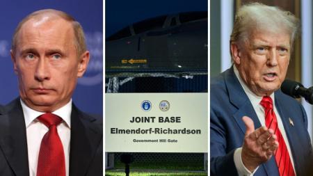 Putin e Trump se encontrarão na Base Militar de Elmendorf-Richardson, no Alasca