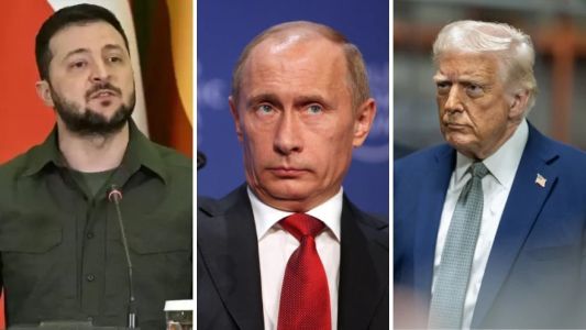 Zelensky, Putin e Trump
