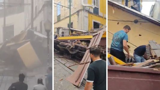 Elevador da Glória 'se desfez', segundo testemunha