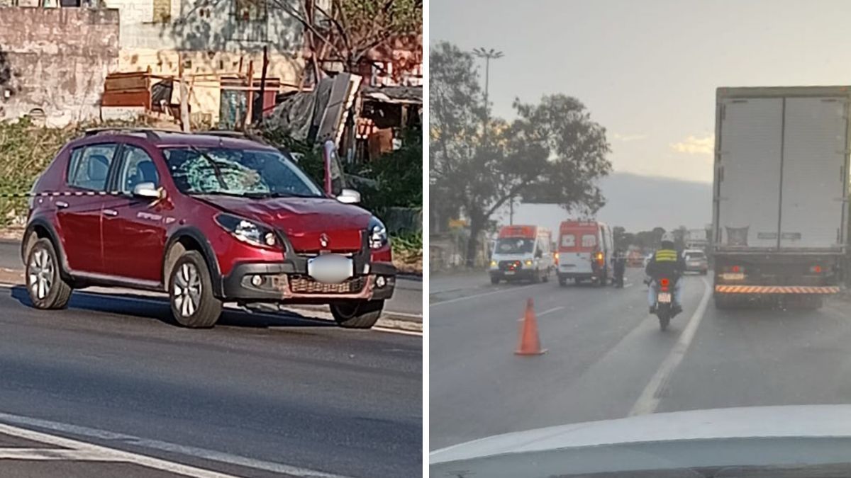 Idoso morre atropelado nesta madrugada na BR-381, em BH