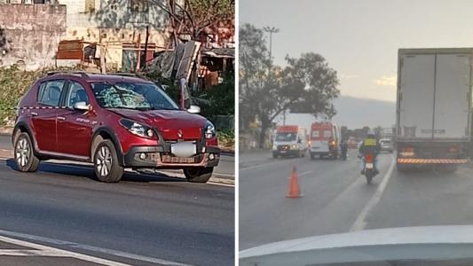 Acidente deixou idoso morto na BR-381