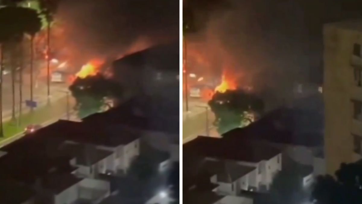 Em meio a desastre no RS, ônibus são incendiados em Porto Alegre