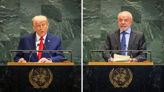 Donald Trump e Lula na ONU
