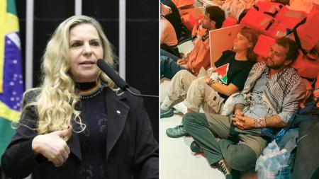 Deputada Luizianne Lins (PT) está entre os detidos por Israel