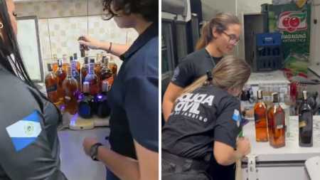PC realizou fiscalização de bebidas no RJ